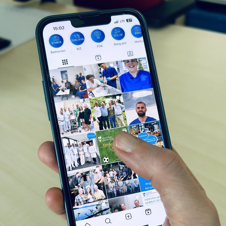 Wir bei Instagram